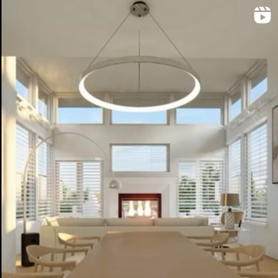 Open-concept living room design by iForest Design Build